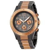 Marc by Marc Jacobs Chronograph Grey Dial Two-tone Men's Watch MBM3157 - Watches of America