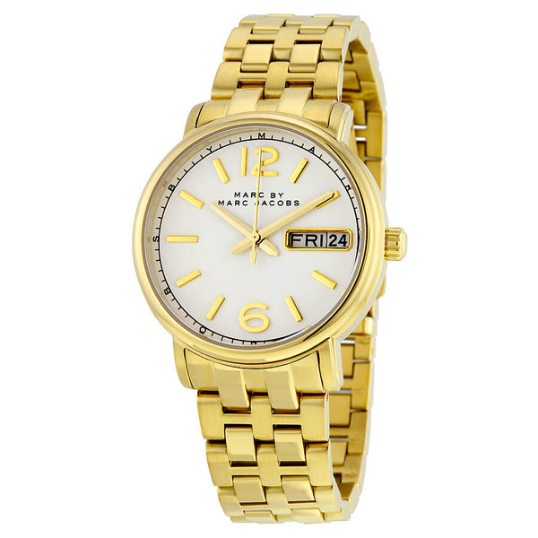 Marc by Marc Jacobs Fergus White Dial Ladies Watch MBM8647 - Watches of America