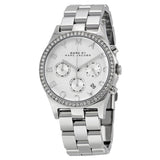 Marc by Marc Jacobs Henry Chronograph Silver Dial Stainless Steel Ladies Watch MBM3104 - Watches of America