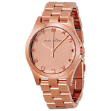 Marc by Marc Jacobs Henry Glossy Rose Gold-tone Ladies Watch MBM3212 - Watches of America