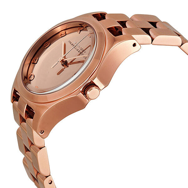 Marc jacobs henry rose gold watch hotsell