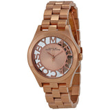 Marc by Marc Jacobs Henry Rose Dial Rose Gold-plated Ladies Watch MBM3293 - Watches of America