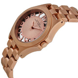 Marc by Marc Jacobs Henry Rose Dial Rose Gold-plated Ladies Watch MBM3293 - Watches of America #2