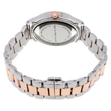 Marc by Marc Jacobs Tether Silver Transparent Dial Two-tone Ladies Watch MBM3436 - Watches of America #3
