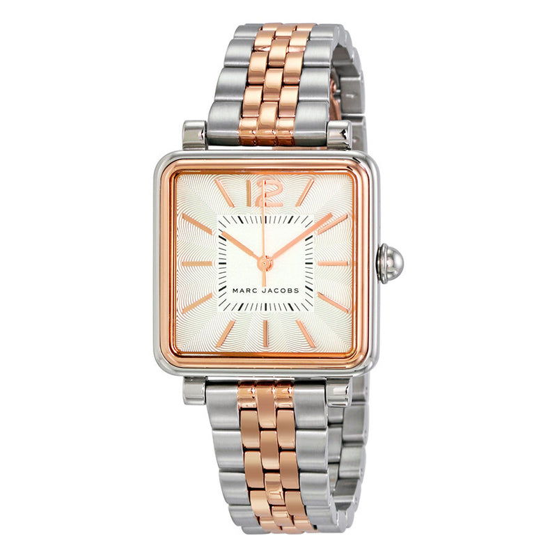 Marc Jacobs Vic Silver Dial Ladies Two Tone Watch MJ3463 Watches