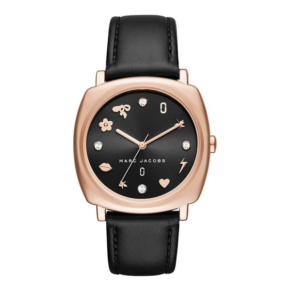 Marc Jacobs Womens 'Mandy' Quartz Stainless Steel and Leather Watch  MJ1565 - Watches of America