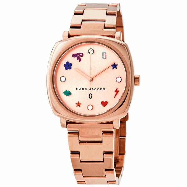 Marc Jacobs Mandy Rose Gold-tone Dial Men's Watch MJ3550