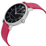 Marc Jacobs Roxy Black Dial Ladies Pink Leather Watch MJ1535 - Watches of America #2