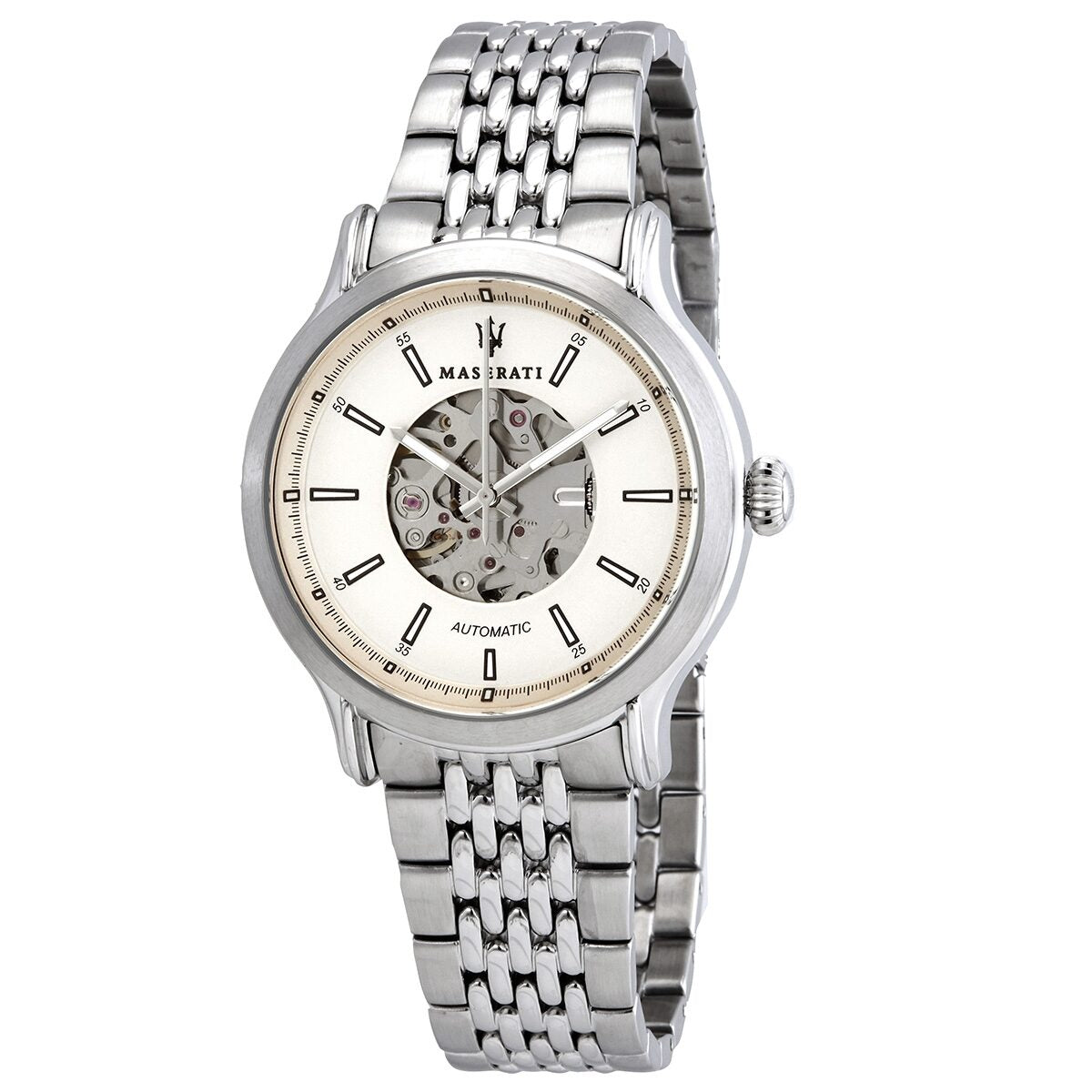 New buy Automatic Skeleton Ivory watch