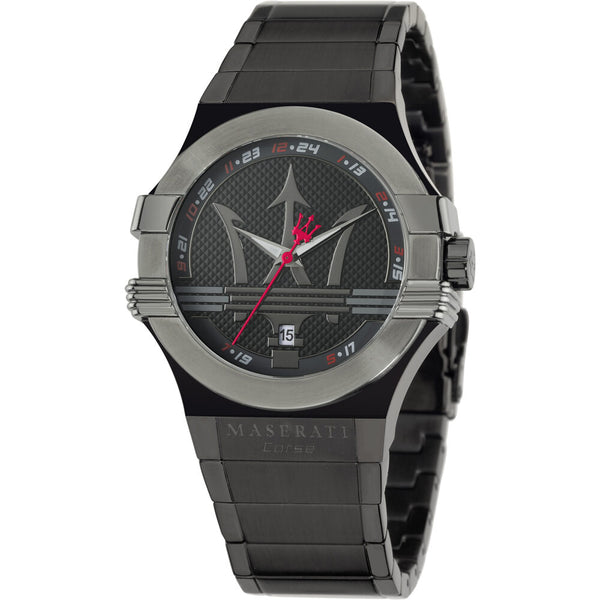 Maserati Potenza Black Dial Men's Watch R8853108003 - Watches of America