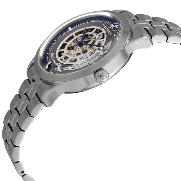 Maserati Ricordo Automatic Grey Skeleton Dial Men's Watch #R8823133005 - Watches of America #2