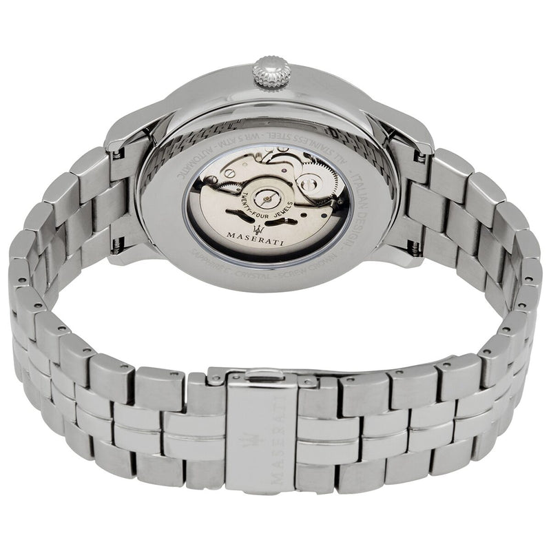 Maserati Ricordo Automatic Grey Skeleton Dial Men's Watch #R8823133005 - Watches of America #3