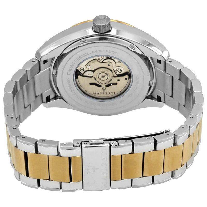 Maserati Traguardo Automatic Silver Skeleton Dial Men's Watch #R8823112004 - Watches of America #3