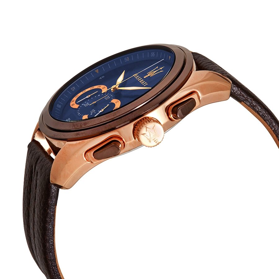Maserati Traguardo Chronograph Blue Dial Men's Watch R8871612024 – Watches  of America