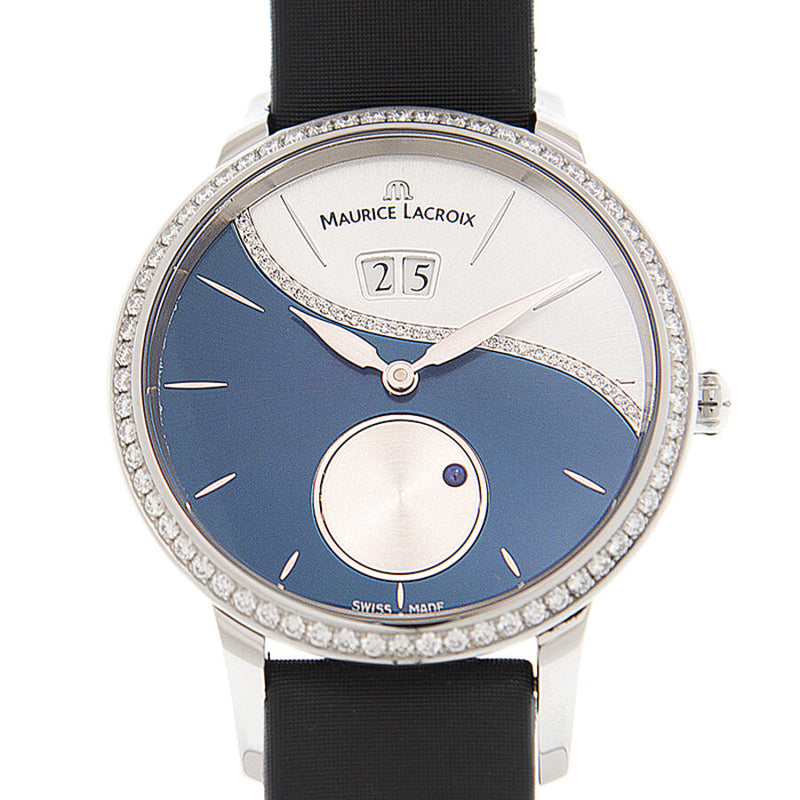 Maurice Lacroix Pontos Automatic Ladies Blue Dial Ladies Watch #SD6207-SD501-450 - Watches of America #2