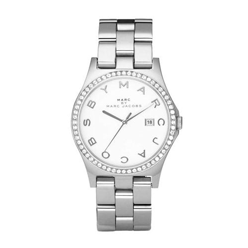 Marc By Marc Jacobs Henry Silver Diamond Women's Watch  MBM3044 - Watches of America