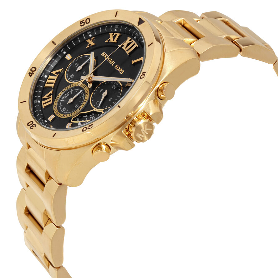 Michael Kors Brecken Chronograph Black Dial Men s Watch MK8481 Watches of America