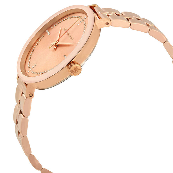 Michael Kors Bridgette Rose Dial Ladies Watch MK3793 - Watches of America #2