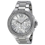 Michael Kors Camille Light-Silver Dial Chronograph Unisex Watch MK5634 - Watches of America