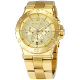 Michael Kors Chronograph Quartz Champagne Dial Ladies Watch MK5313 - Watches of America