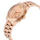 Michael Kors Cooper Chronograph Rose Dial Rose Gold-tone Ladies Watch MK6275 - Watches of America #2