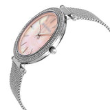 Michael Kors Crystal Pink Mother of Pearl Dial Ladies Watch #MK4518 - Watches of America #2