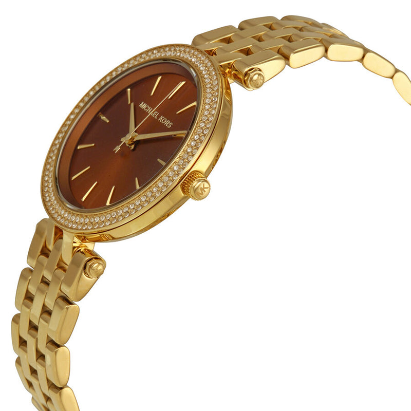 Michael Kors Darci Mini Gold Dial Gold-tone Ladies Watch MK3408 - Watches of America #2