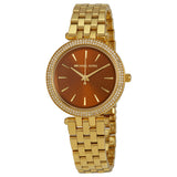 Michael Kors Darci Mini Gold Dial Gold-tone Ladies Watch MK3408 - Watches of America