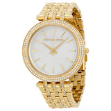 Michael Kors Darci Mother of Pearl Dial Gold Steel Crystal Ladies Watch MK3219 - Watches of America