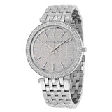 Michael Kors Darci Crystal Paved Silver Ladies Watch  MK3404 - Watches of America