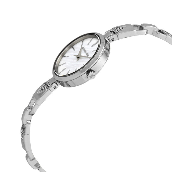 Michael Kors Jaryn Mercer White Mother of Pearl Dial Ladies Watch #MK4438 - Watches of America #2