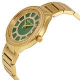 Michael Kors Kerry Green Crystal-set Dial Ladies Watch MK3409 - Watches of America #2