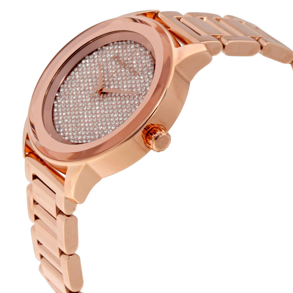 Michael Kors Kinley Pave Rose Dial Ladies Watch #MK6210 - Watches of America #2