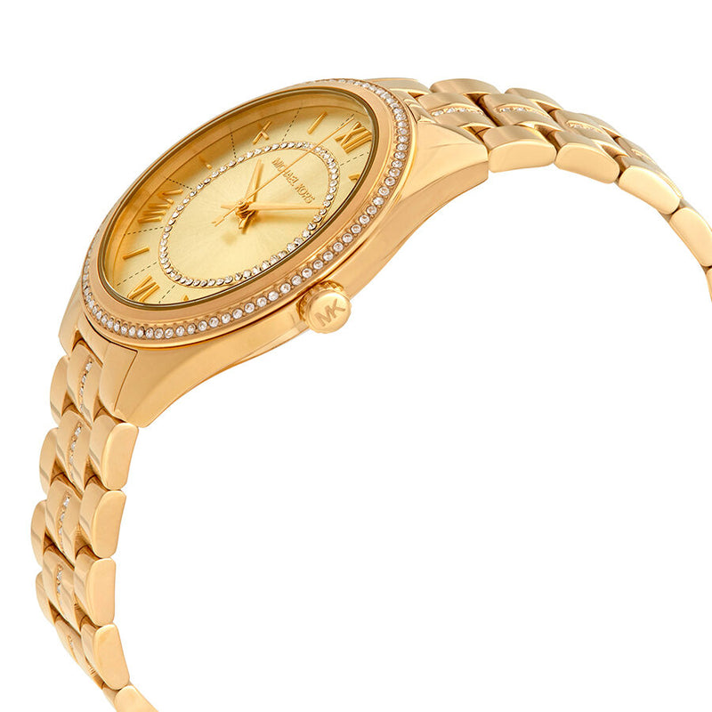 Michael Kors Lauryn Gold Crystal-set Ladies Watch MK3719 - Watches of America #2