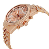 Michael Kors Lexington Crystal Pave Dial Ladies Chronograph Watch MK8580 - Watches of America #2