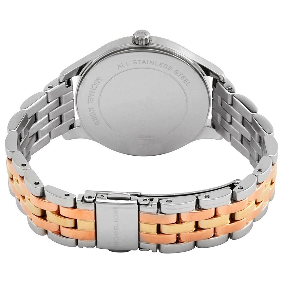 Michael Kors Lexington Reloj de cuarzo con esfera blanca para mujer MK Watches of America