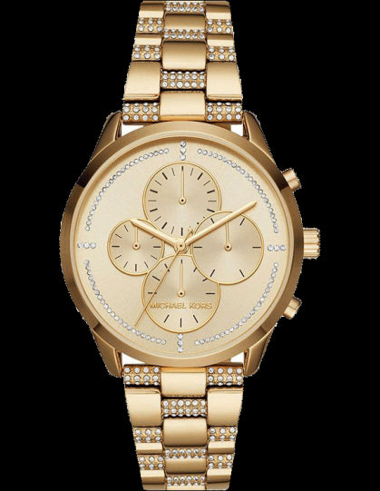 Michael Kors Slater Gold Tone Women's Watch  MK6519 - Watches of America