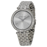 Michael Kors Petite Darci Silver Dial Steel Ladies Watch MK3364 - Watches of America