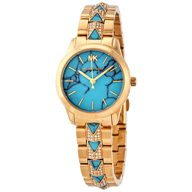 Michael Kors Petite Runway Mercer Quartz Ladies Watch #MK6673 - Watches of America