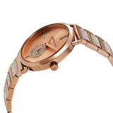 Michael Kors Portia Crystal Rose Gold Dial Ladies Watch MK3853 - Watches of America #2