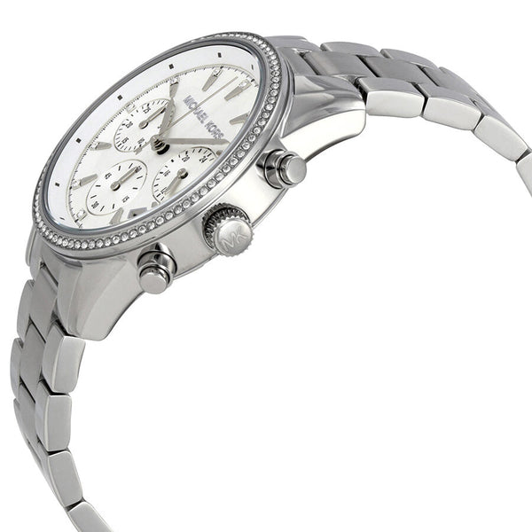 Michael Kors Ritz Chronograph White Dial Ladies Watch MK6428 - Watches of America #2