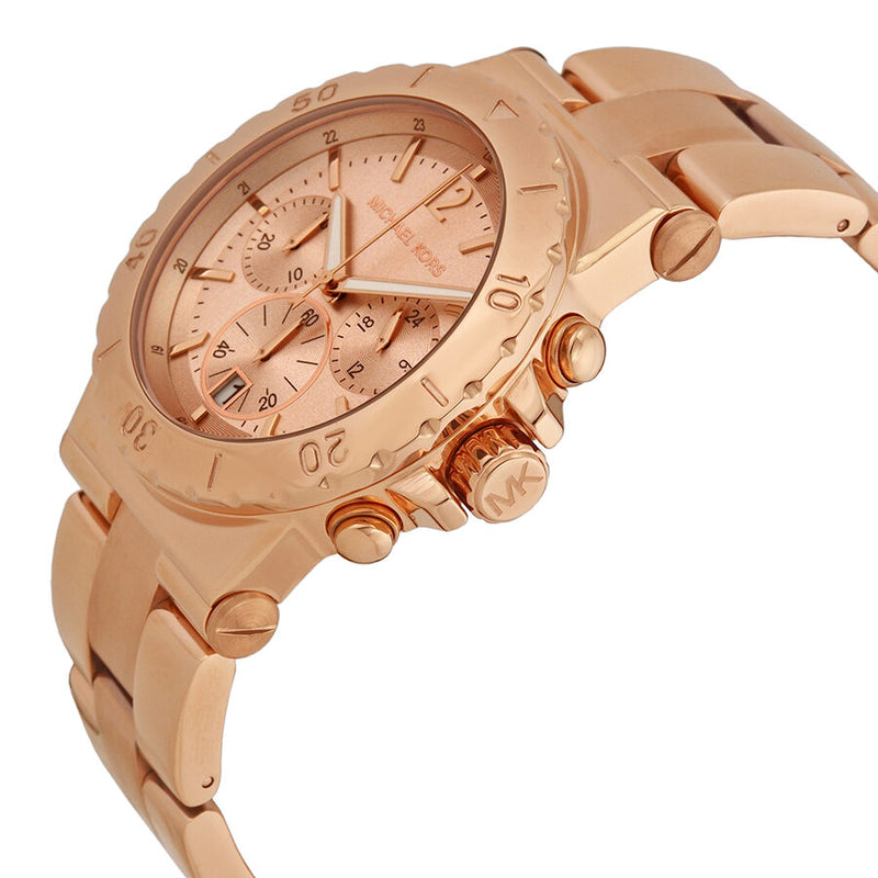 Michael Kors Rose Gold Dial Chronograph Ladies Watch MK5314 - Watches of America #2