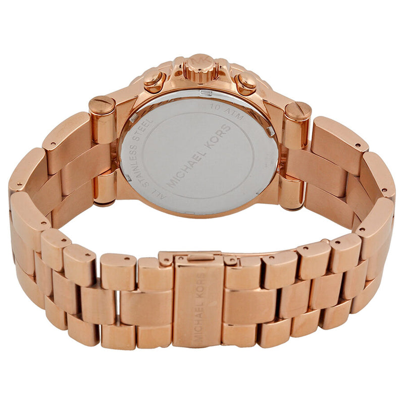 Michael Kors Rose Gold Dial Chronograph Ladies Watch MK5314 - Watches of America #3