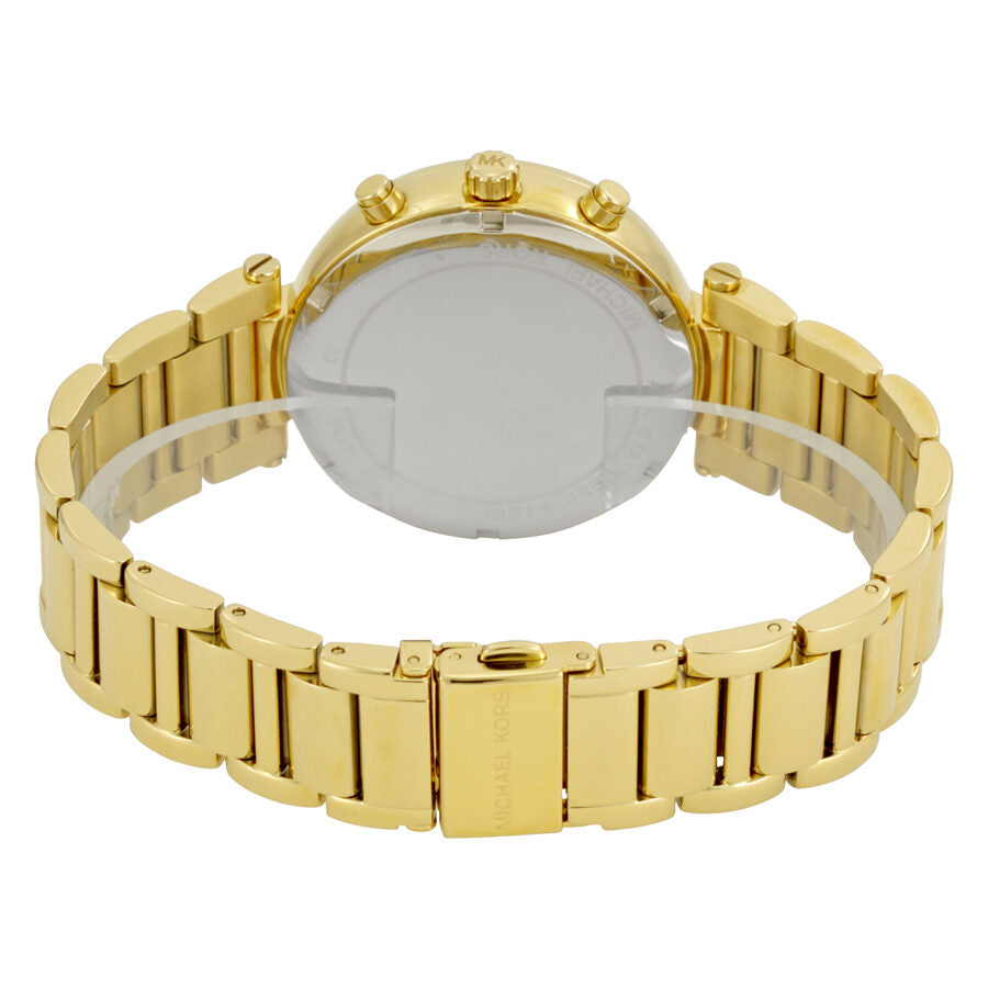 Michael Kors Sawyer Gold Dial Ladies Watch MK6362 – Watches