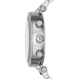 Michael Kors Parker Crystal Paved Silver Ladies Watch MK6104 - Watches of America #2