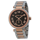 Michael Kors Skylar Black Dial Two-tone Ladies Watch MK5957 - Watches of America