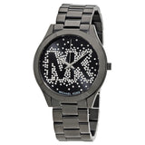 Michael Kors Slim Runway Black Dial Ladies Watch MK3589 - Watches of America