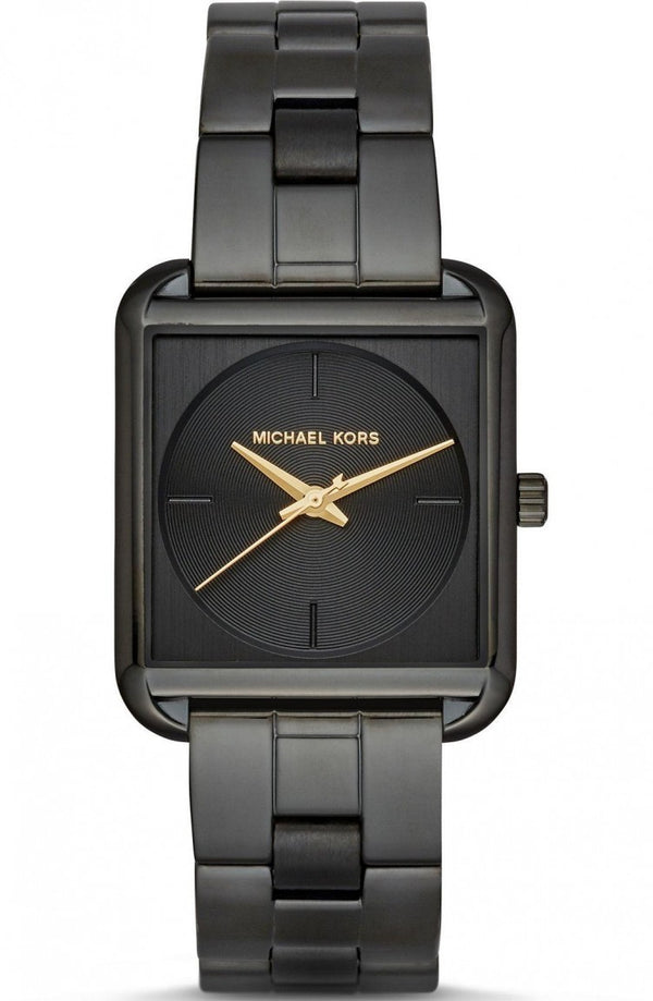 Michael Kors Square Lake Black Tone Women's Watch  MK3666 - Watches of America