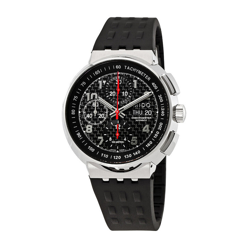 Mido All Dial Carbon Fiber Chronograph Automatic Men's Watch #M8360.4.D8.9 - Watches of America