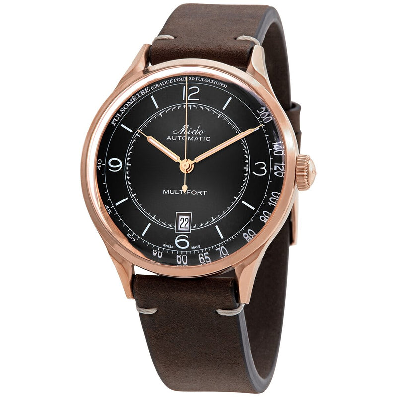 Mido Automatic Black Dial Men's Watch #M0404073606000 - Watches of America